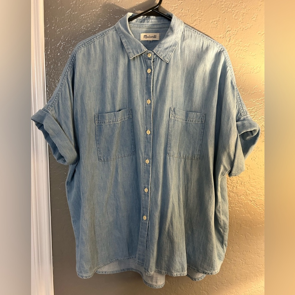 Madewell chambray “Courier” shirt